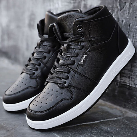 Classic Retro High-Top Sneakers, Men & Women's Lace-up Trainers