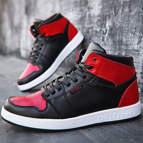 Classic Retro High-Top Sneakers, Men & Women's Lace-up Trainers