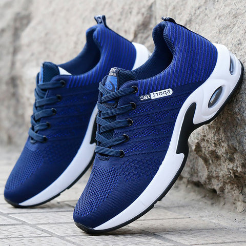 Trainers Men Air Shoes Breathable Mesh Fashion 2019 Casual shoe Non-slip Vulcanize Shoes for Boys Sneakers Lace up